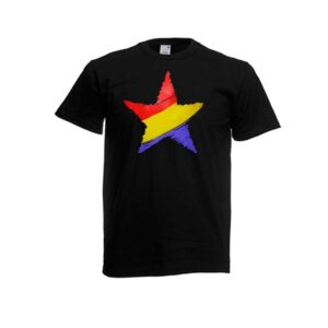 Camiseta Negra Estrella Republicana