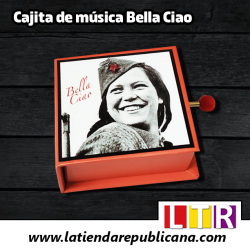 Cajita de música Bella Ciao