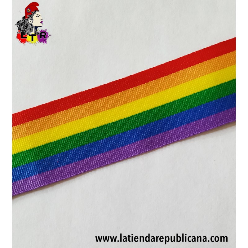 Cinta LGTBI de 10 mm x 1 m - Imagen 2