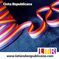 Cinta Republicana de 10 mm x 1m.