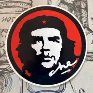 Pegatina Che Guevara circulo grande