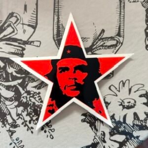 Pegatina Che Guevara estrella