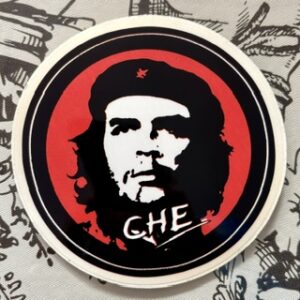 Pegatina Che Guevara circulo pequeño