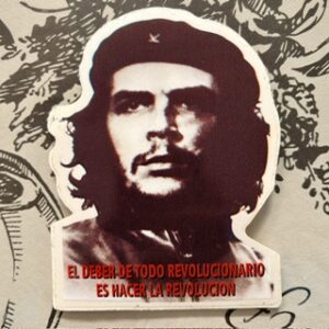 Pegatina Che Guevara revolucionario