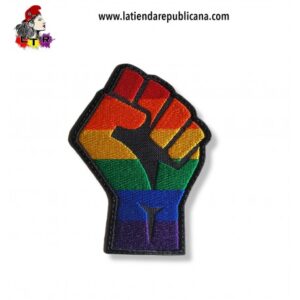 Parche bordado lucha LGTBI