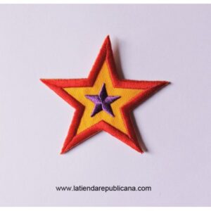 Parche Estrella Tricolor