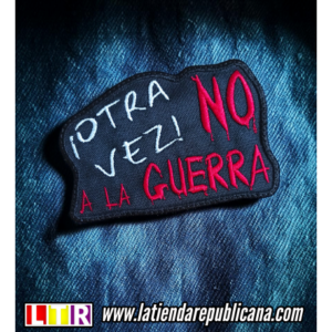 Parche NO A LA GUERRA