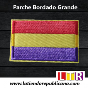 Parche Republicano Bordado Grande