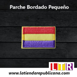 Parche Republicano Bordado Pequeño