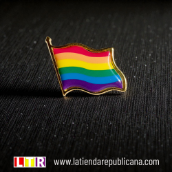 Pin Arcoíris. Pin de la Libertad. LGBTIQ+