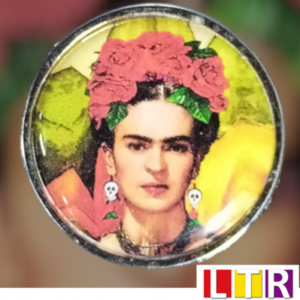 Pin Frida Kahlo redondo