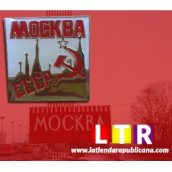 Pin Metálico Comunista Mockba CCCP