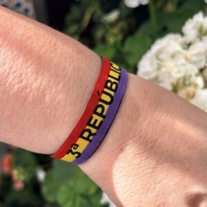 Pulsera cinta TERCERA REPÚBLICA